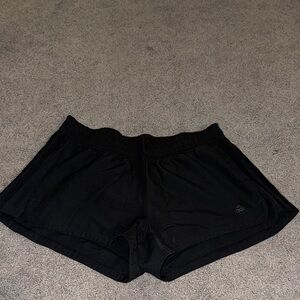 adidas Black Women's Athletic Shorts with Elastic Waist